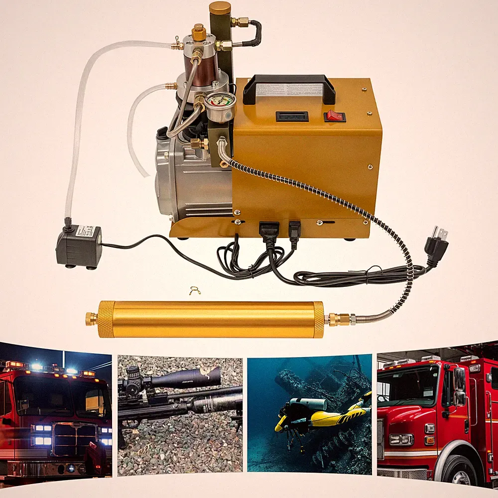 30MPa Electric High Pressure Air Compressor Water Cool Diving Pump 1800W 4500PSI