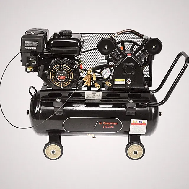 7HP/15HP Gas Power Air Compressor 10/20/30 Gallon for Construction Workshop