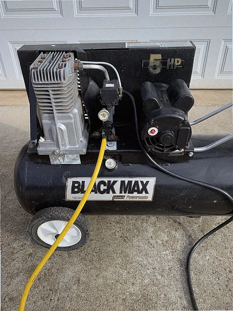 Air Compressor, Original Owner 240 Volt. Works Great, Used Very Little.