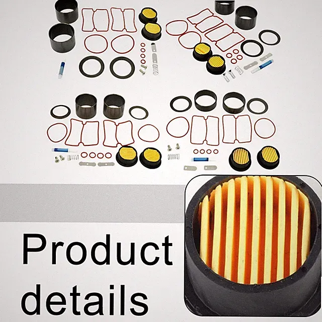 Air Compressor Repair Parts Set of 20 for Models from For 550W to 1500W