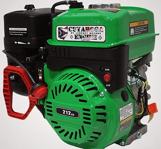 CUYAHOGA 8HP 212cc GENERATOR 8A/100W Recoil Start Horizontal Gas Powered Engine