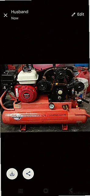 Gas Air Compressor