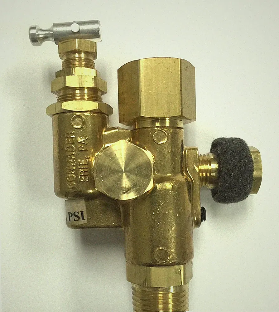GAS POWERED AIR COMPRESSOR PILOT CONTROL UNLOADER CHECK VALVE 95/125 PSI, 1/2''