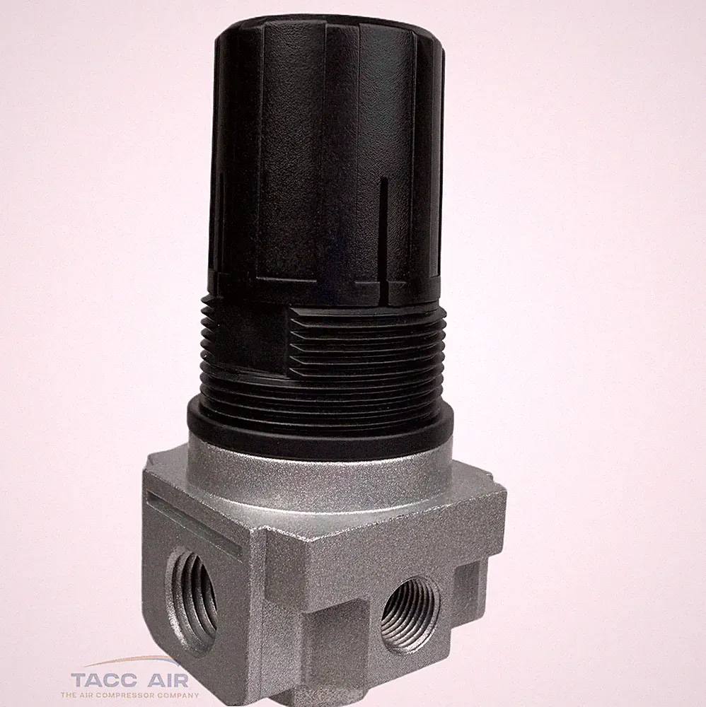 High Pressure 1/4" In Line Compressed Air Compressor Pressure Regulator 225 PSI