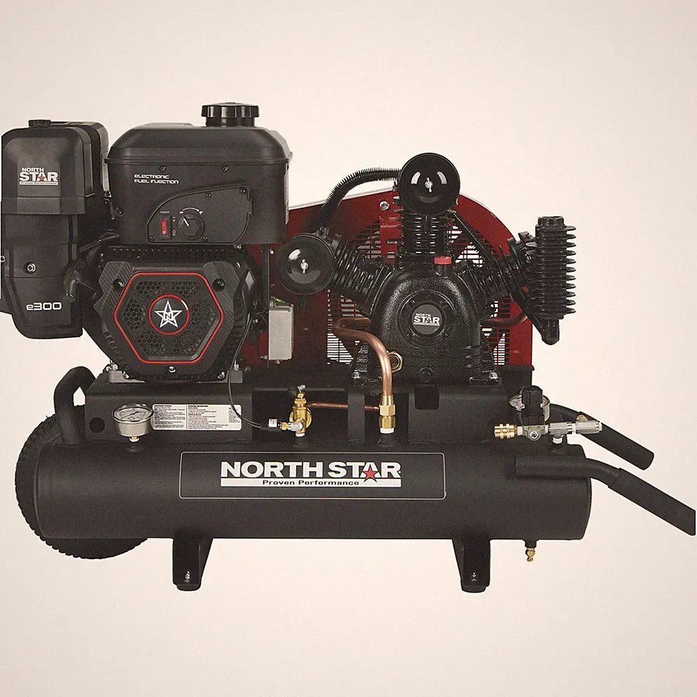 NorthStar Wheelbarrow Air Compressor, Gas-Powered NorthStar e300 OHV Engine