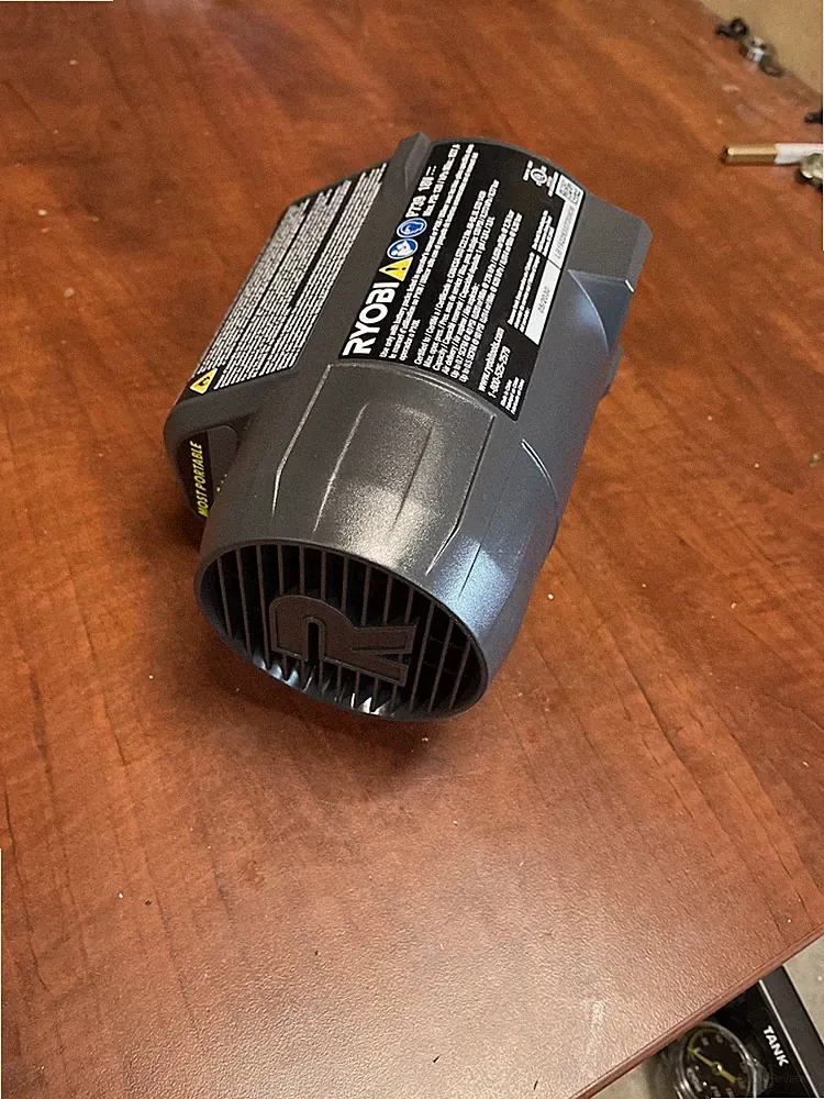 See Desc. Back Shroud Assy For Ryobi P739 Cordless AIR COMPRESSOR 1 Gal. 18V