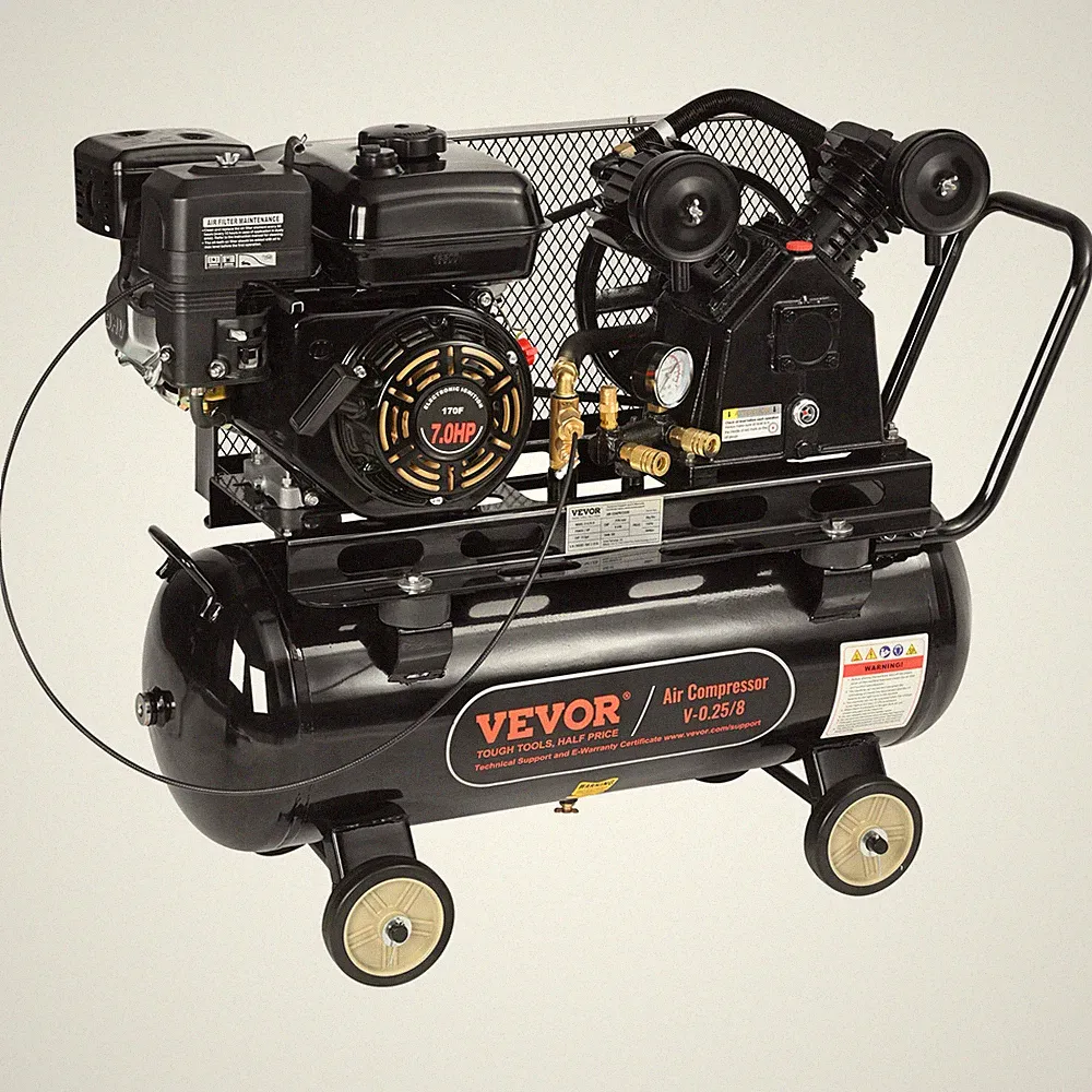 Uimoso 13.2 Gallon Gas Powered Air Compressor 7HP 9CFM@115PSI 115PSI Pressure