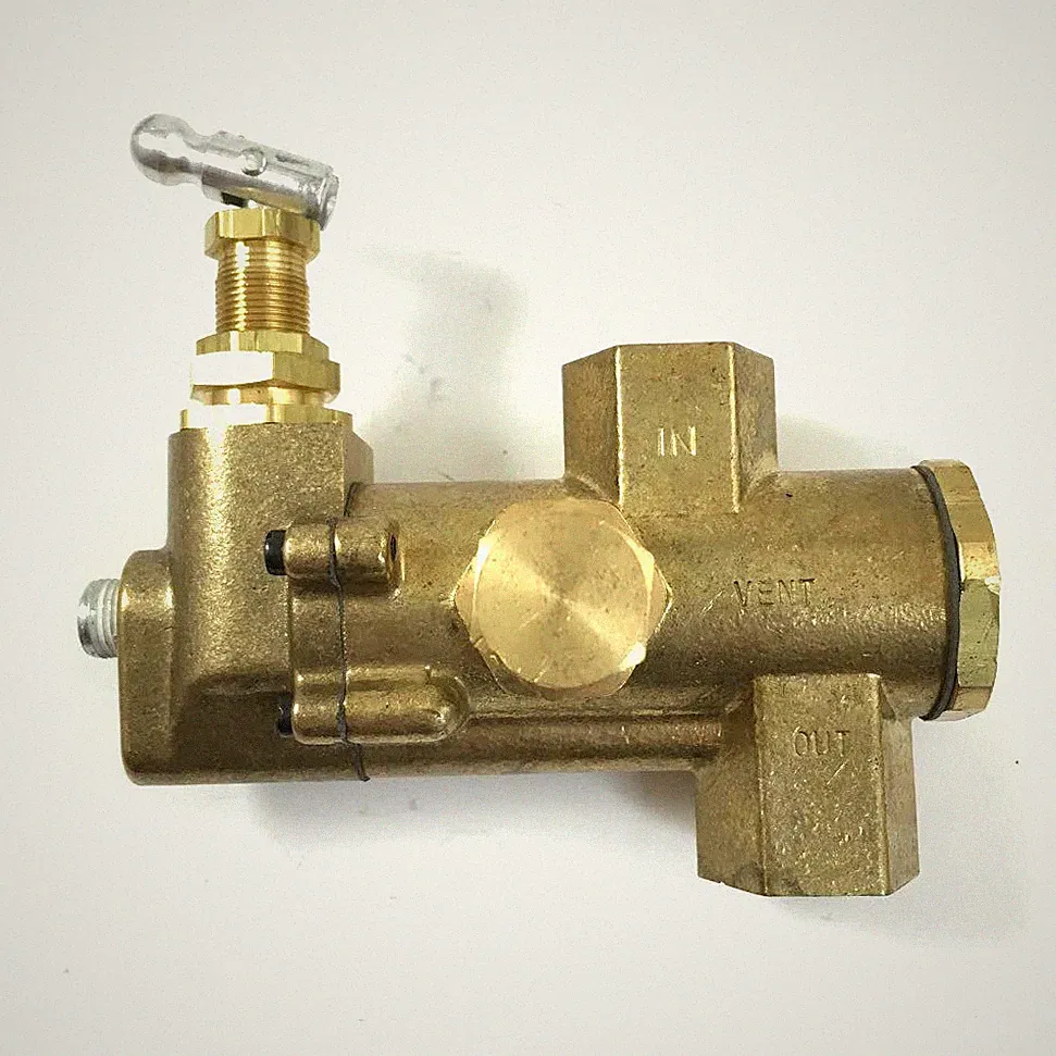 UNLOADER PILOT VALVE FOR GAS POWERED AIR COMPRESSORS 1/2'' IN, 1/2'' OUT